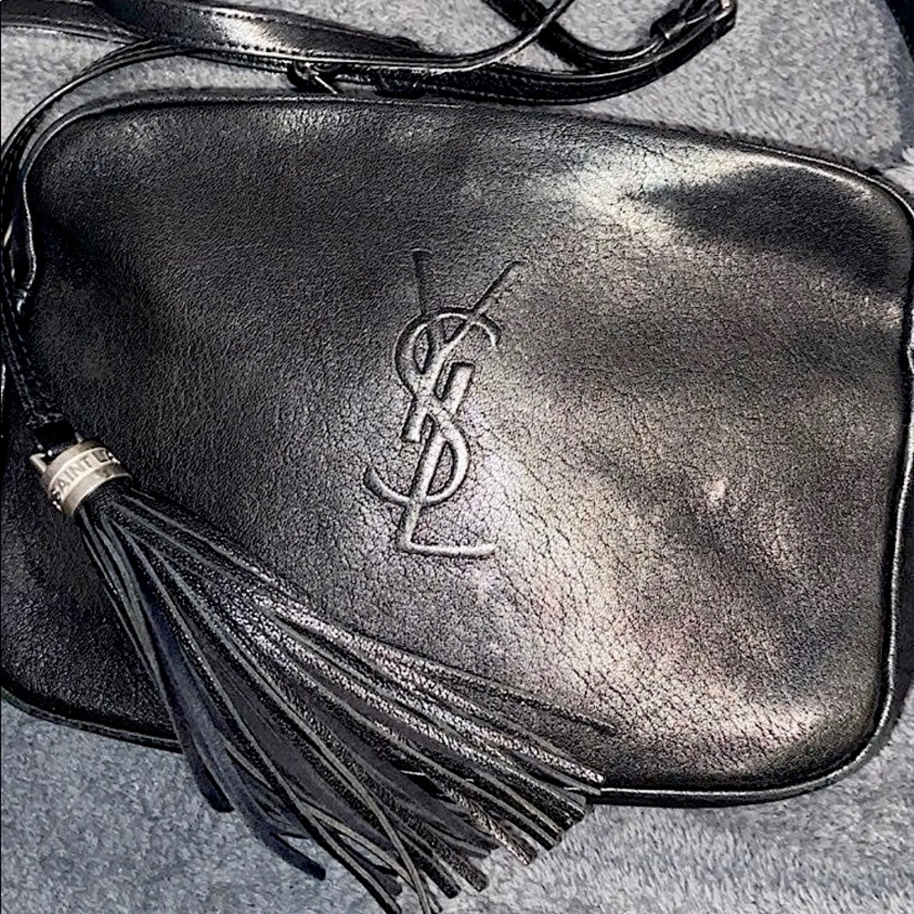 SOLD - Saint Laurent Monogram Camera Bag